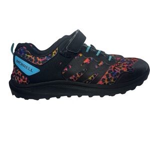 Merrell Kids Trail Quest Sneakers Rainbow Leopard Print Shoes MK166788 Size 5M